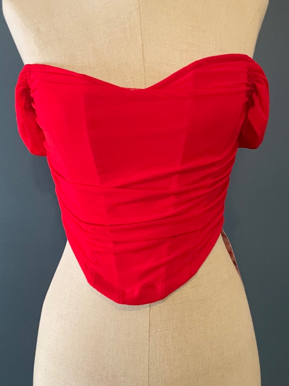 Red Corset Top